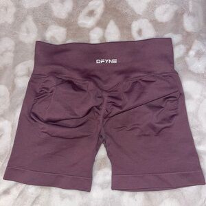 DFYNE Purple Biker Shorts